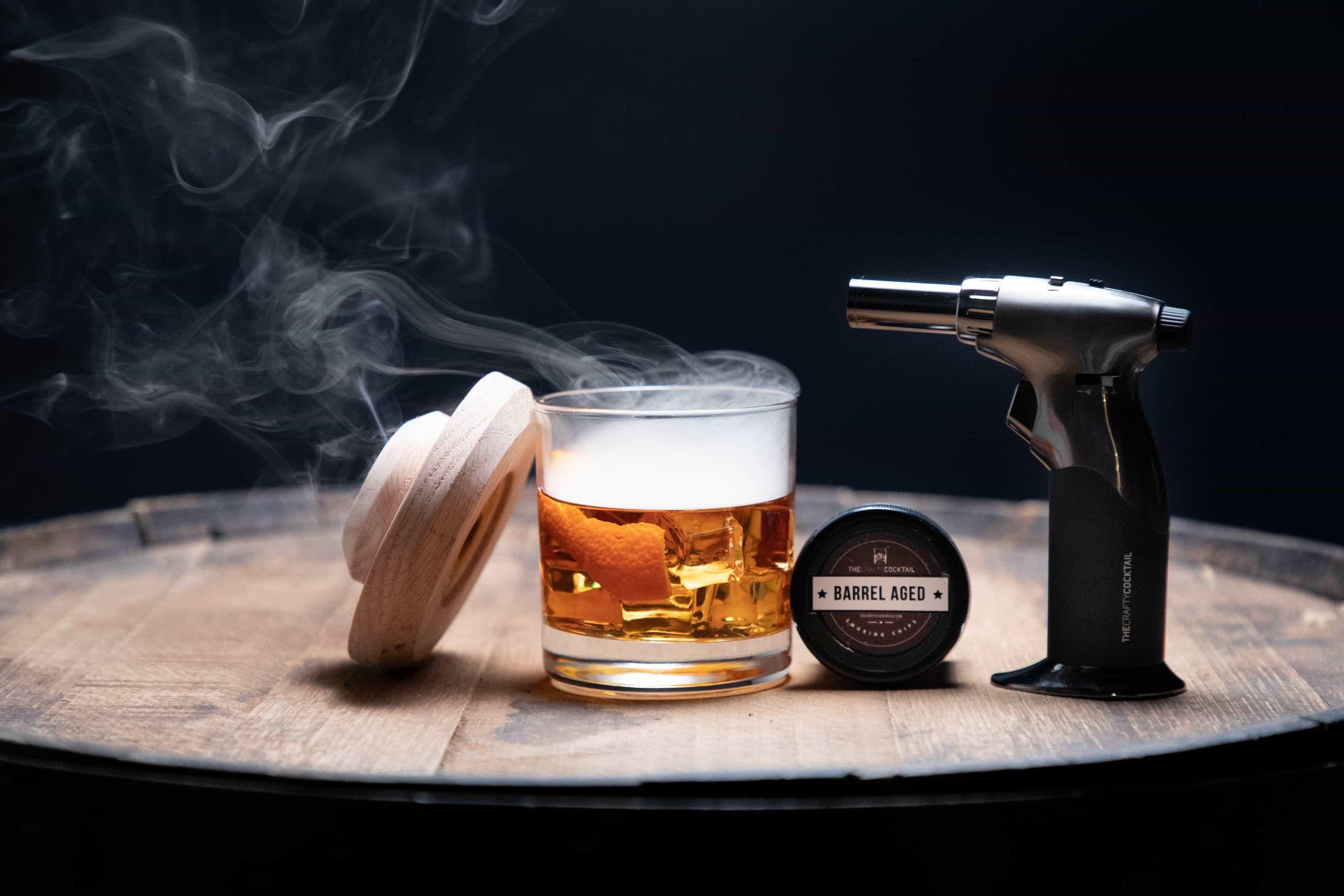 Cocktail Smoker Top - Smoke Stack Kit - The Crafty Cocktail